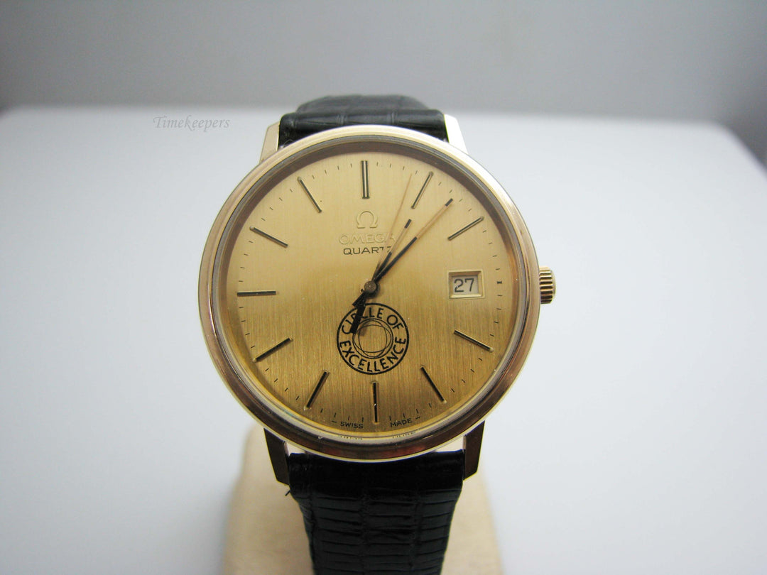 b306 10kt Gold Filled Men's Quartz Omega wristwatch