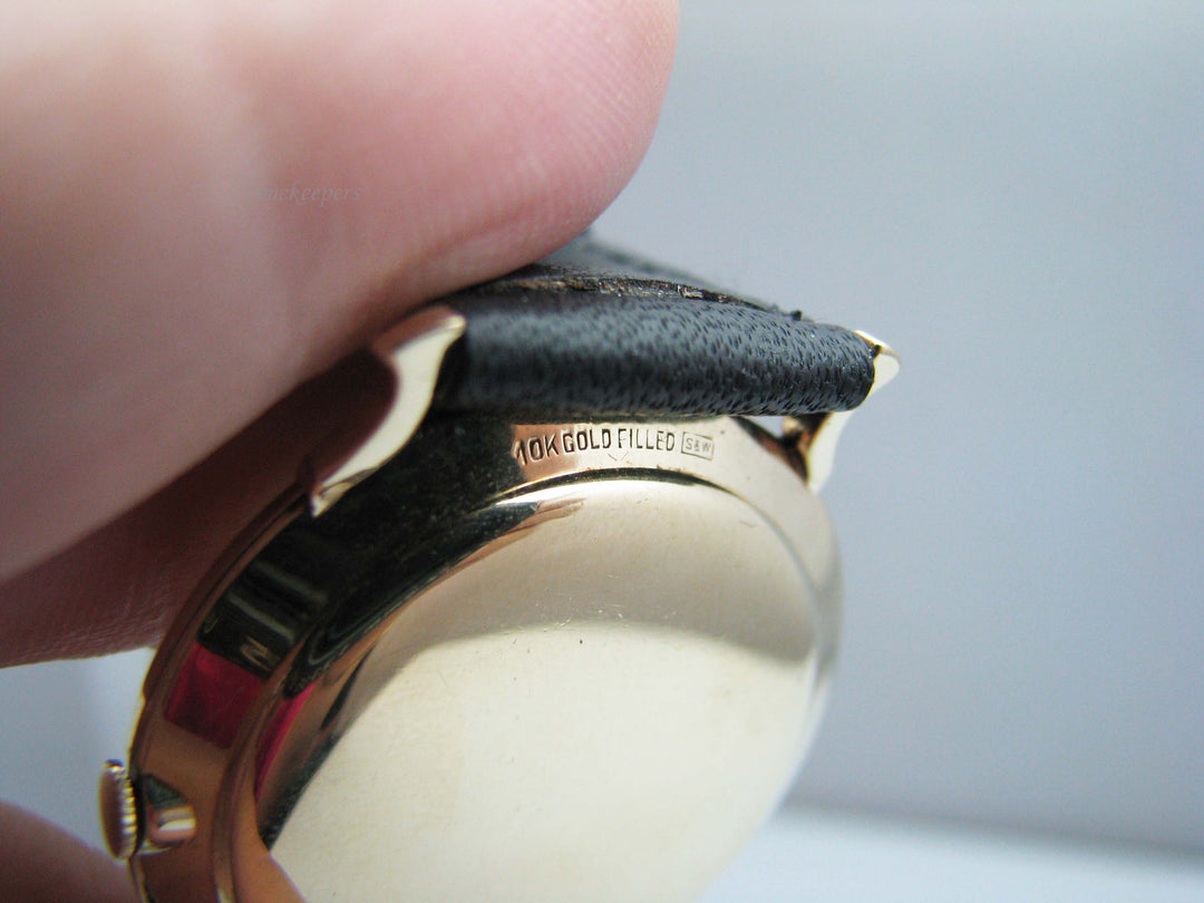 b342 10kt Gold Filled Longines wristwatch