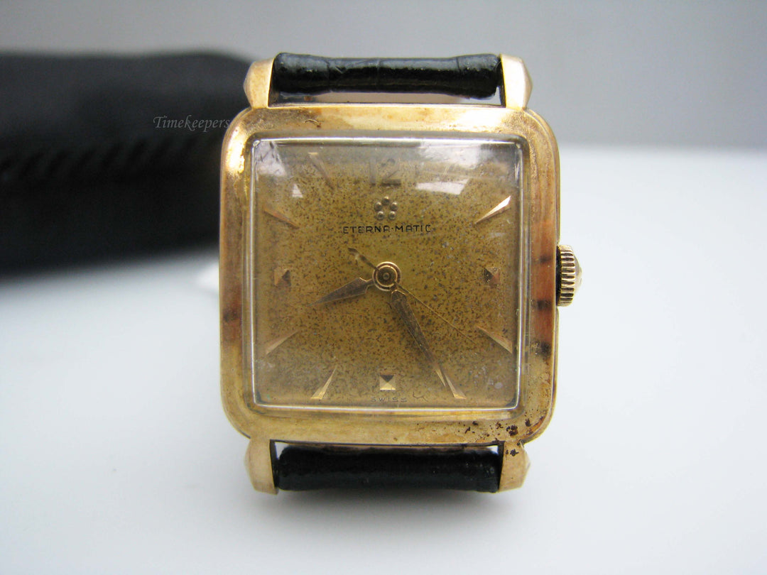 b344 14kt Yellow Gold Men's Eterna-Matic wristwatch