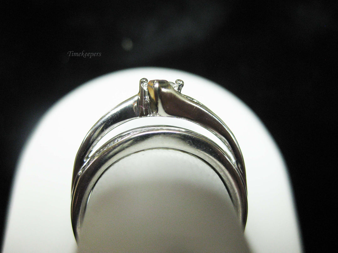 b695 Gorgeous 18kt White Gold Marquise Diamond Engagement/Wedding Ring