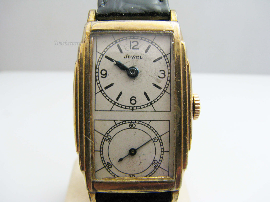 b707 Classic Unisex 1930s Gold Filled Doctor's Wristwatch