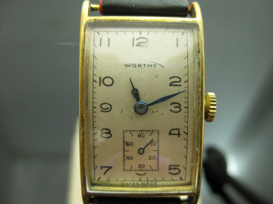 b786 Vintage Unisex Mechanical Worthy Wristwatch