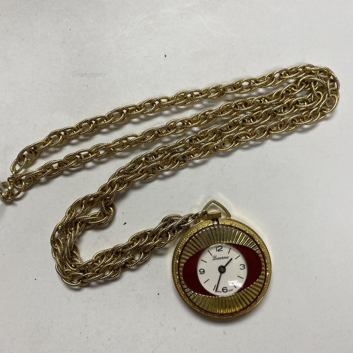 Buy Vintage Lucerne Swiss Made Reversible Watch Pendant Necklace Mechanical  Movement Set Gold Tone Silver 156 Online in India - Etsy