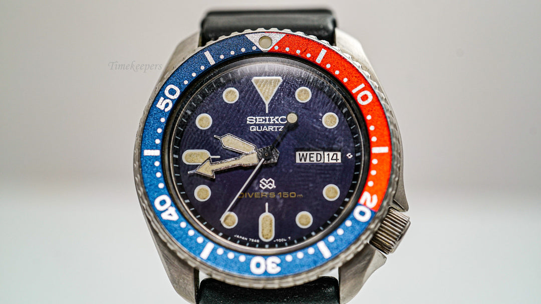 K242 Men's Seiko "Pepsi" Wristwatch