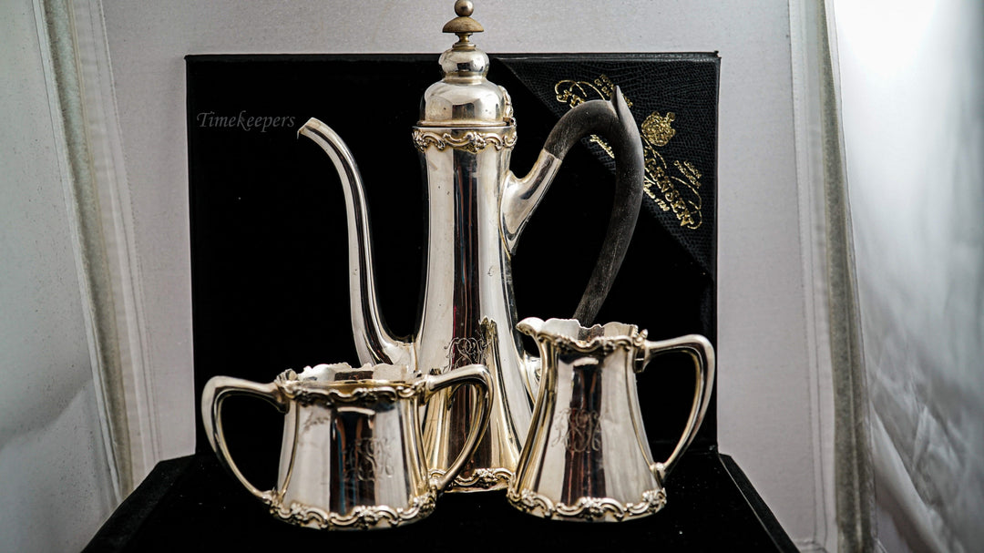 K473 RW H Silver Hot Chocolate Set