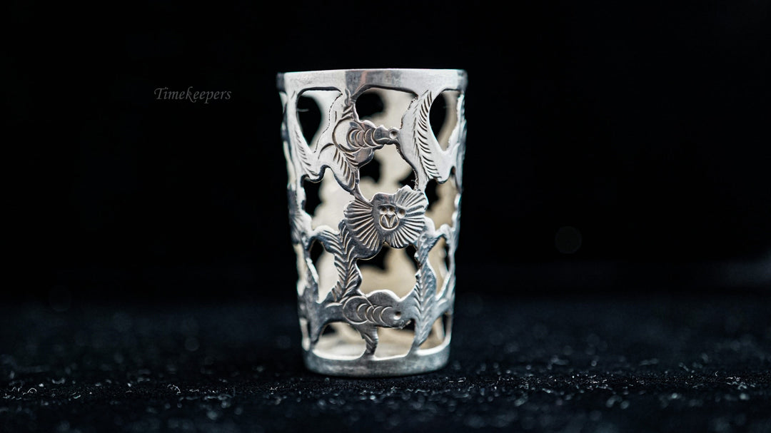 K477 Silver Shot Glass Holder