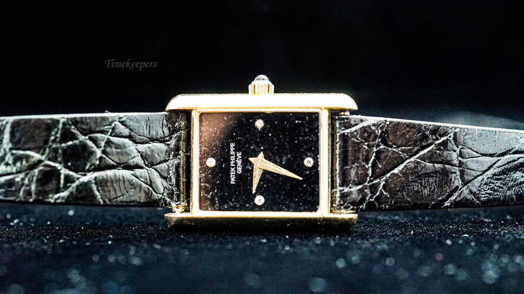 k512 Vintage Ladies 18kt Yellow Gold Patek Philippe Mechanical Wristwatch