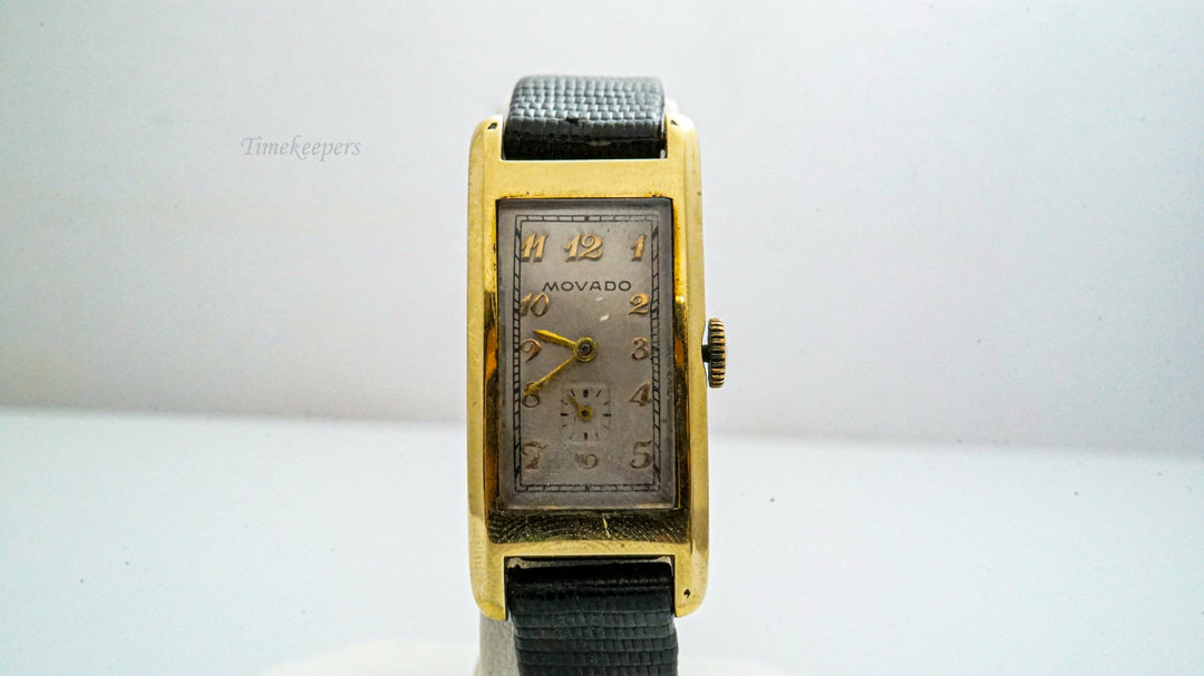 K115 Vintage 1940's Men's Movado Curvex Wristwatch