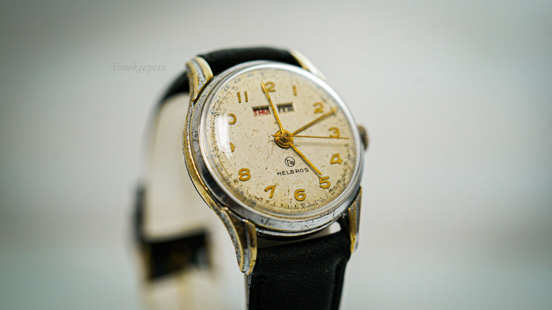 K011 1950's Vintage Men's Helbros Watch