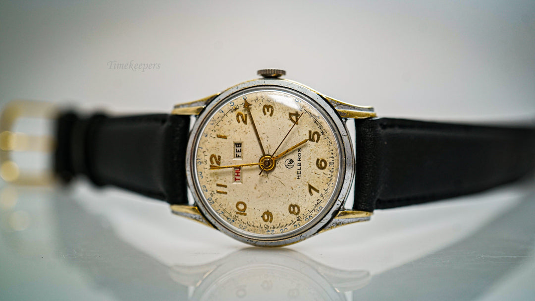 K011 1950's Vintage Men's Helbros Watch