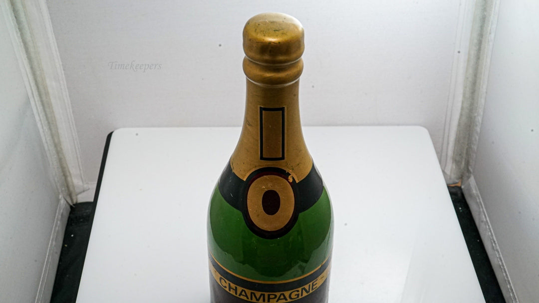 K148 Vintage Champagne Bottle Music Box