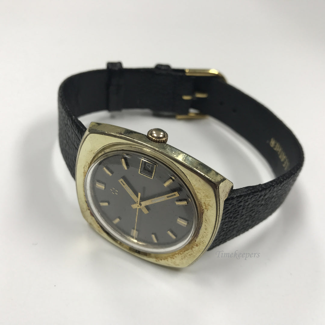 d014 Vintage Original Eterna-matic 1000 Automatic Gold Tone Men's Wrist Watch