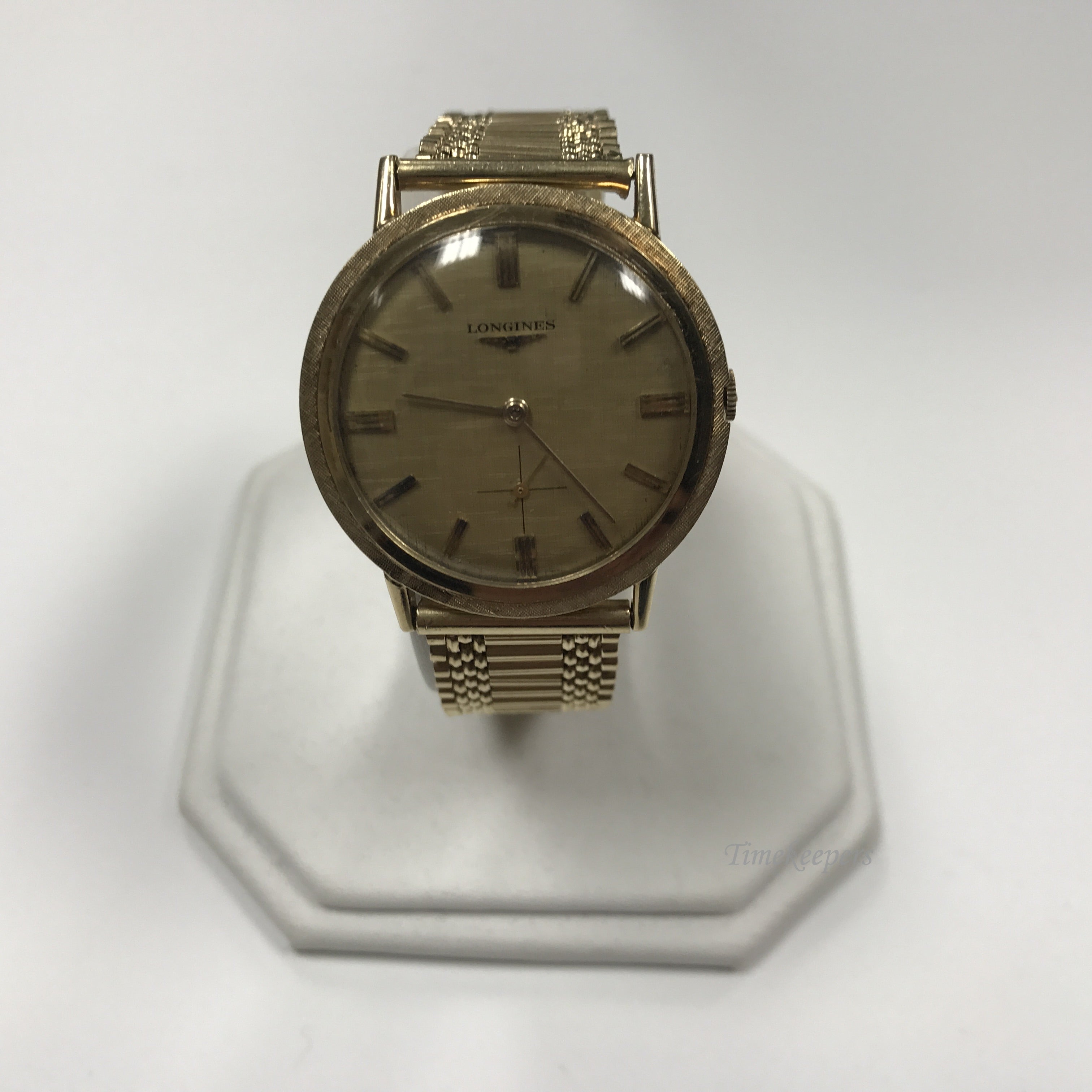 Vintage longines best sale mens gold watch