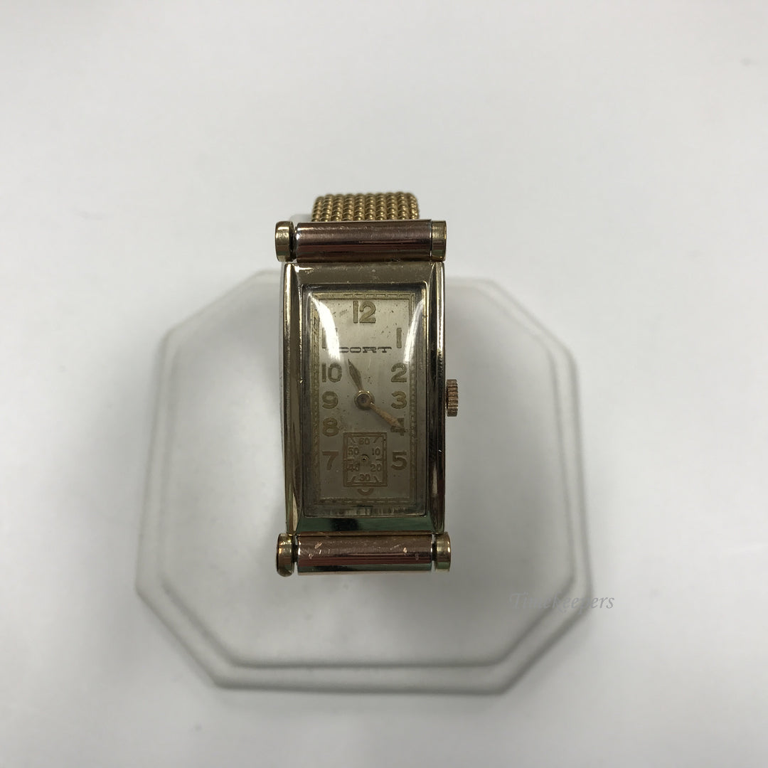 d154 Vintage Original Emerson Cort Swiss 17J Mechanical Unisex Wrist Watch