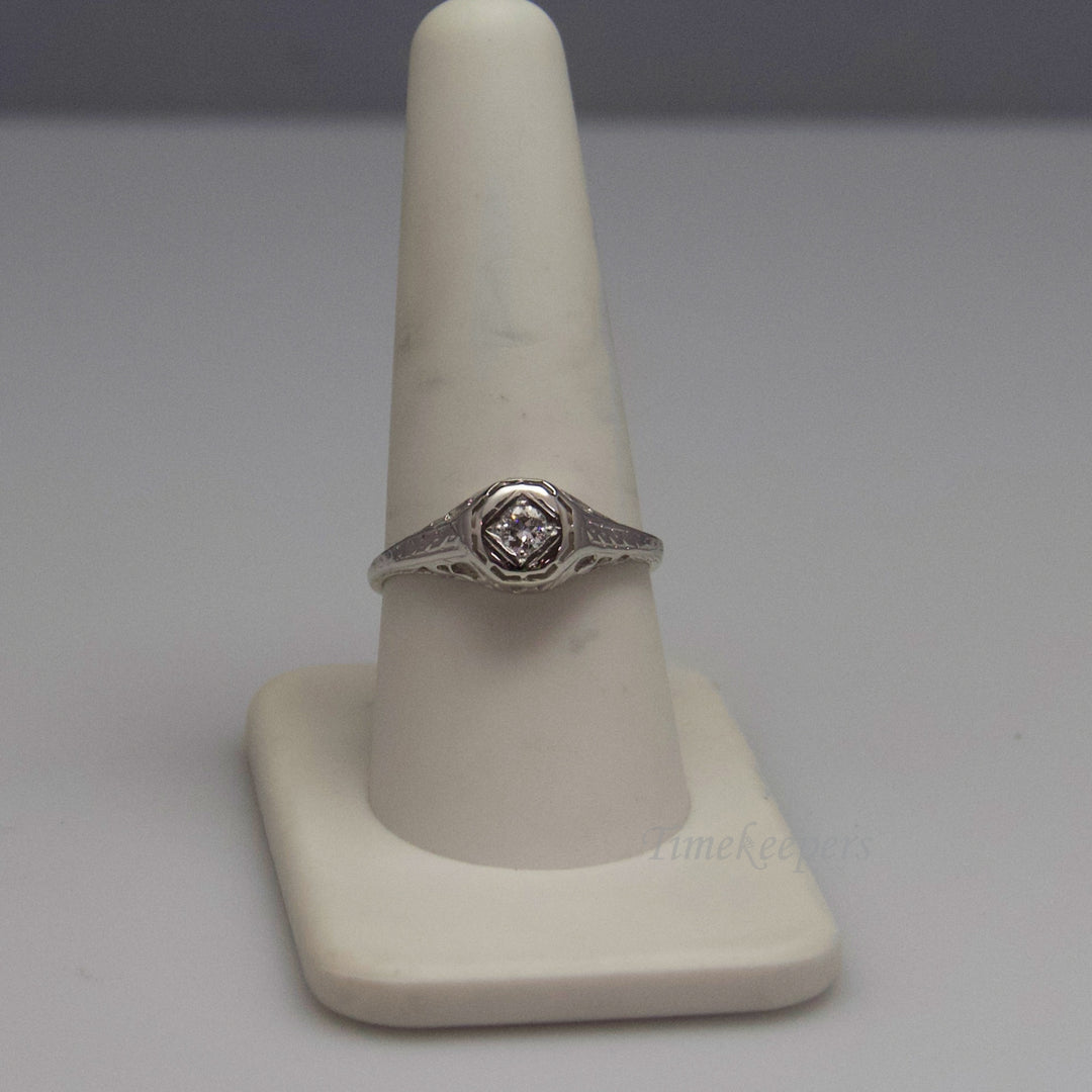 d508 14kt White Gold Diamond Ring