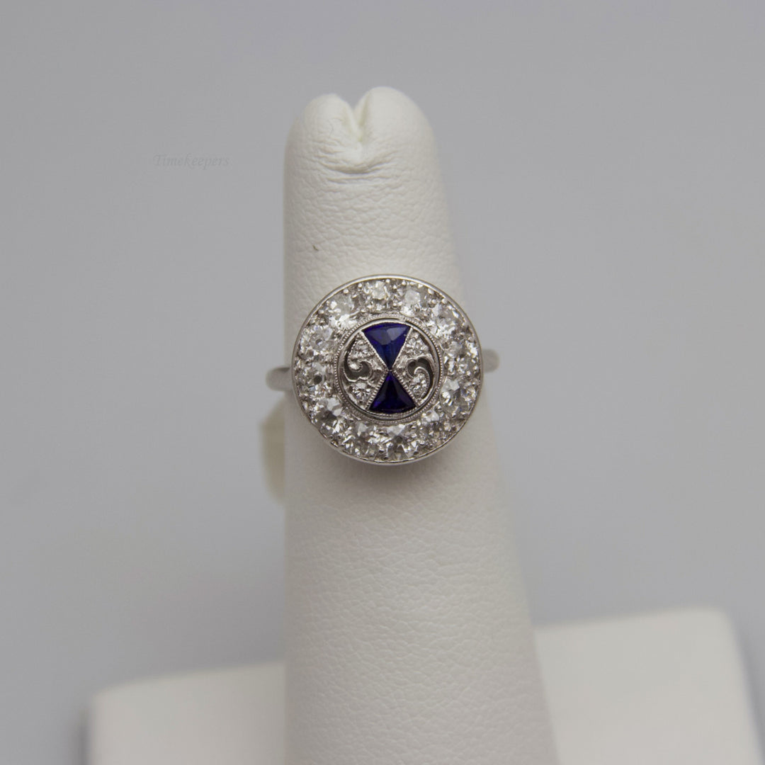 d646 Regal 14k White Gold Diamond Ring