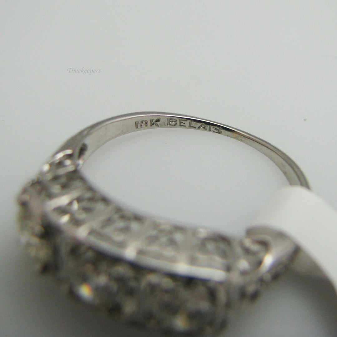 d830 18k White Gold Diamond Ring