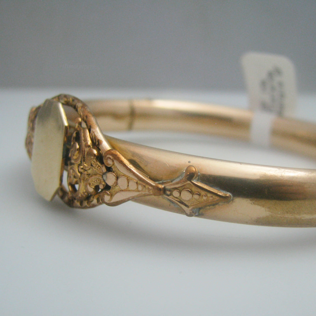 d949 Gold Filled 10k Gold Plated 10k Bangle