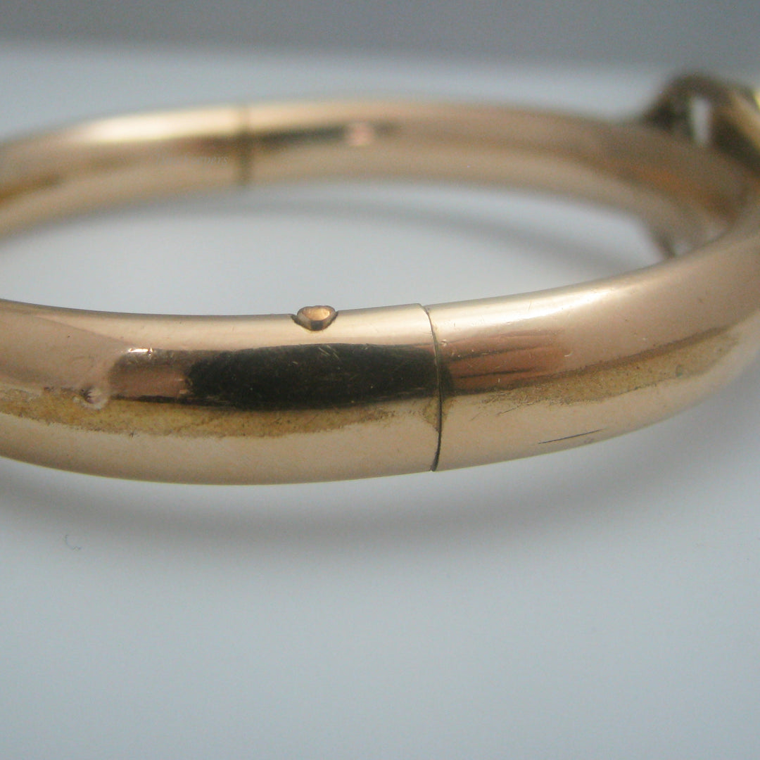 d949 Gold Filled 10k Gold Plated 10k Bangle