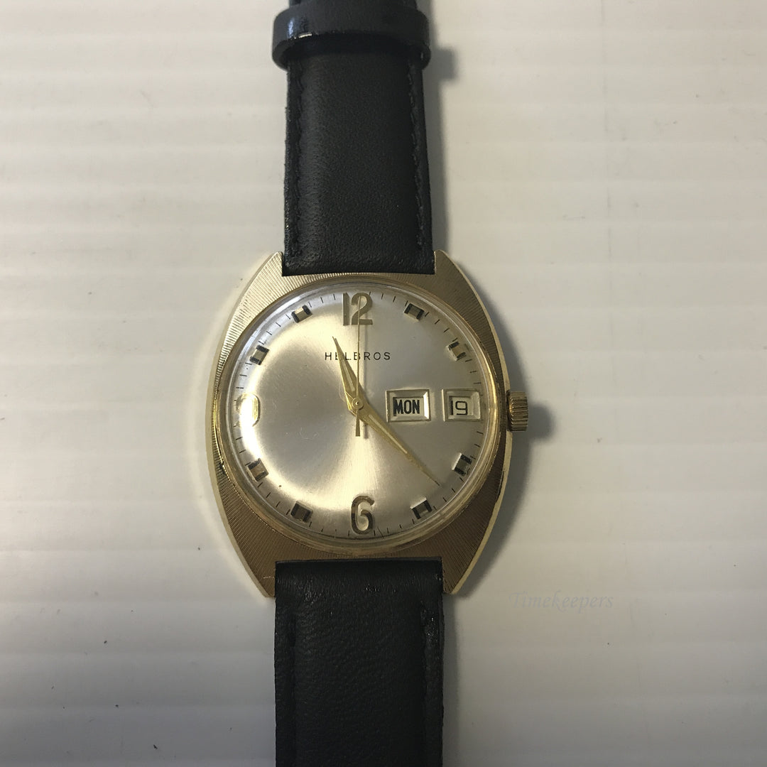 e651 Vintage Helbros RK Mechanical 1970's Men's Wrist Watch