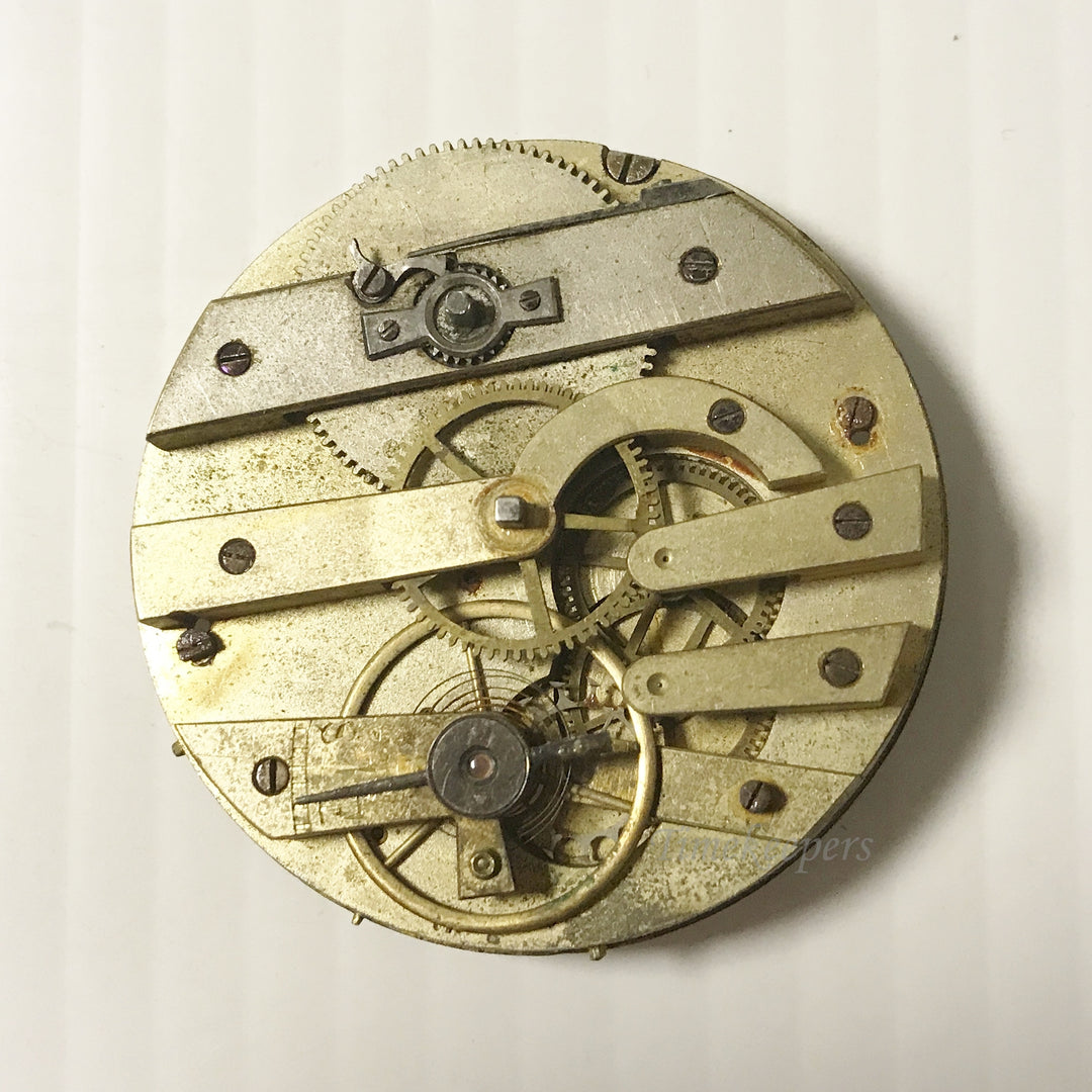 e912 Antique Watch Movement for Parts or Repair t-wind