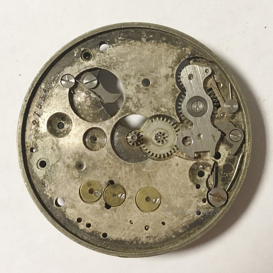 e952 Vintage Mechanical Wrist Watch Movement for Parts Repair