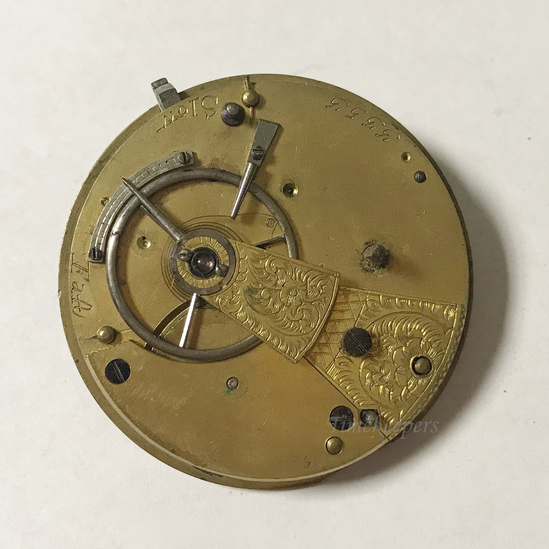 e965 Vintage Mechanical Wrist Watch Movement for Parts Repair