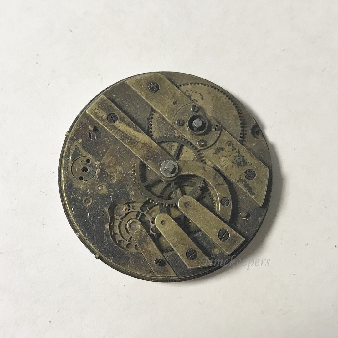 f018 Antique Watch Movement for Parts or Repair