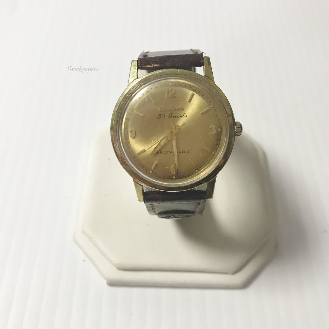 f089 Vintage Bulova USA 30J Automatic Men's Wrist Watch