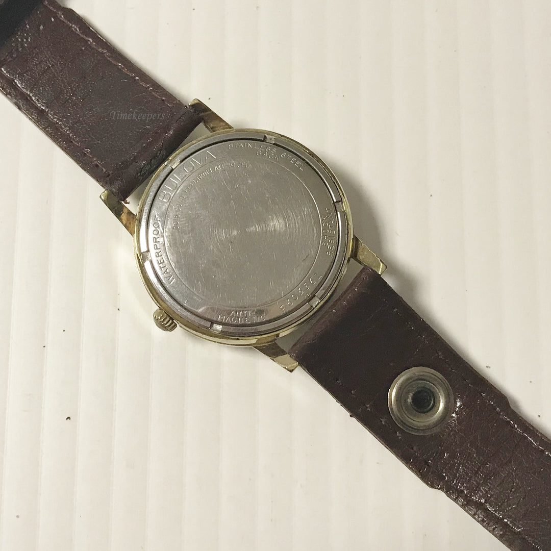 f089 Vintage Bulova USA 30J Automatic Men's Wrist Watch