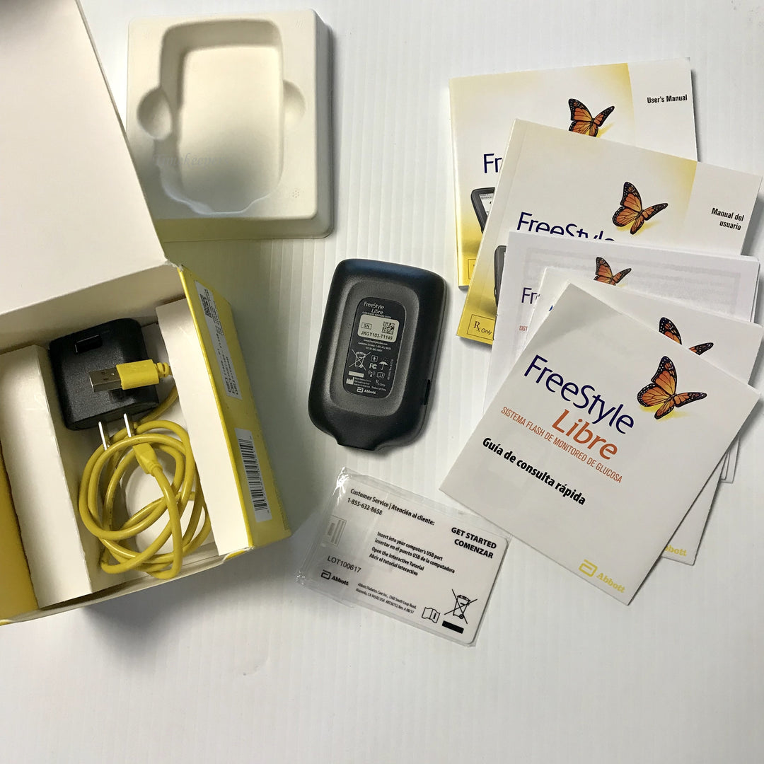 f380 FreeStyle Libre Flash Glucose Monitoring System Reader Open Box