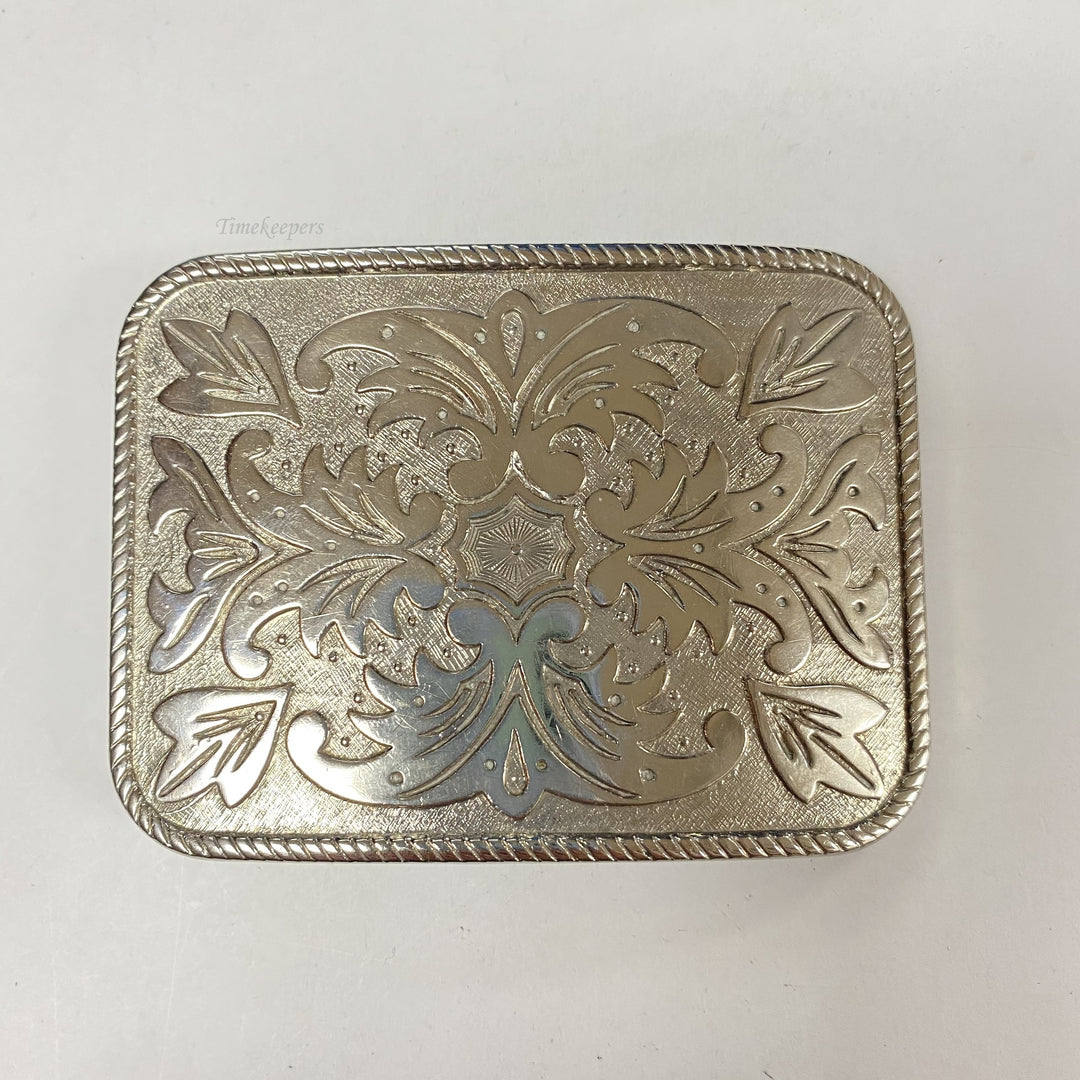 f625 Vintage Silver Tone Limited Edition Men's Belt Buckle