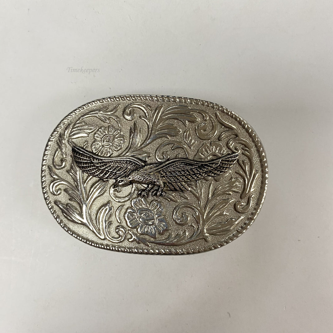 f626 Vintage Silver Tone Limited Edition Men's Bird Belt Buckle