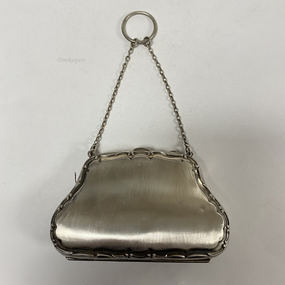 m101 Antique Silver Clutch Coin Change Cards Ladies Purse Evening Handbag