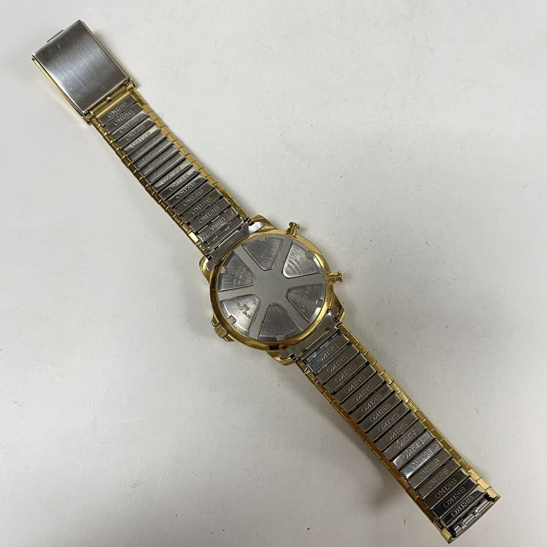 m192 Vintage Seiko Quartz Sports Stainless Back Unisex Wrist Watch Wat –  TimeKeepersOlive