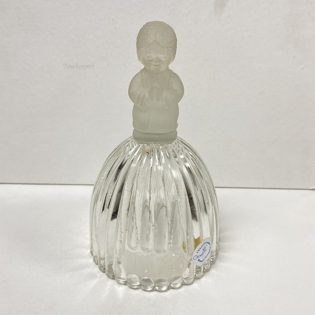 m199 Vintage Goebel First Edition Crystal Glass Bell 1978 West Germany