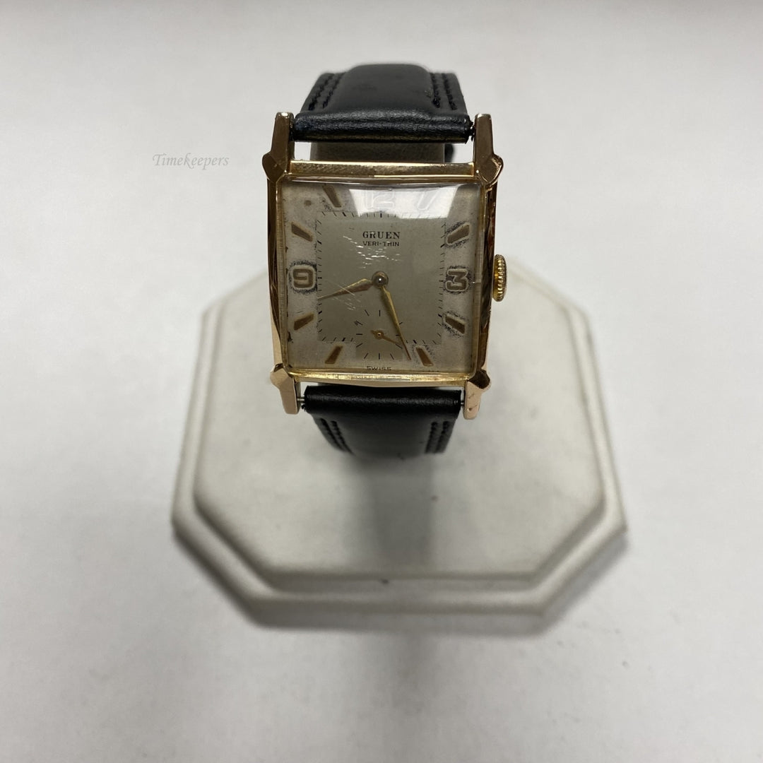 m423 Vintage Gruen Very-Thin Swiss Mechanical Men's Wrist Watch