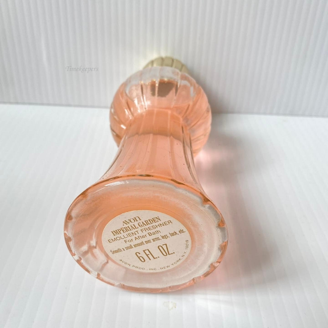 m496 Vintage Avon Collectible Emollient Freshener For After Bath 6 fl oz Bottle