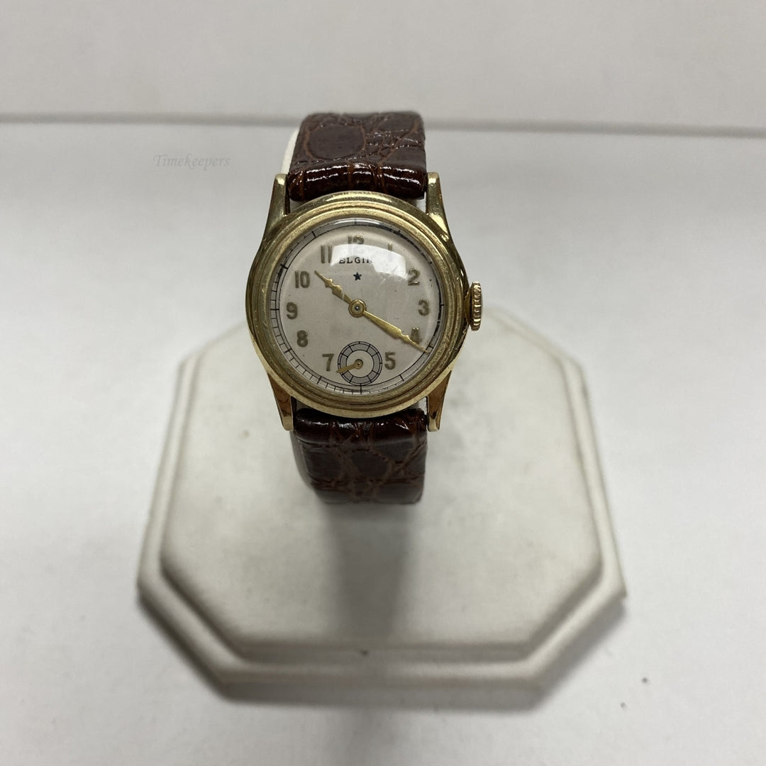 m516 Vintage Elgin USA Gold Tone 15 Jewels Wrist Watch