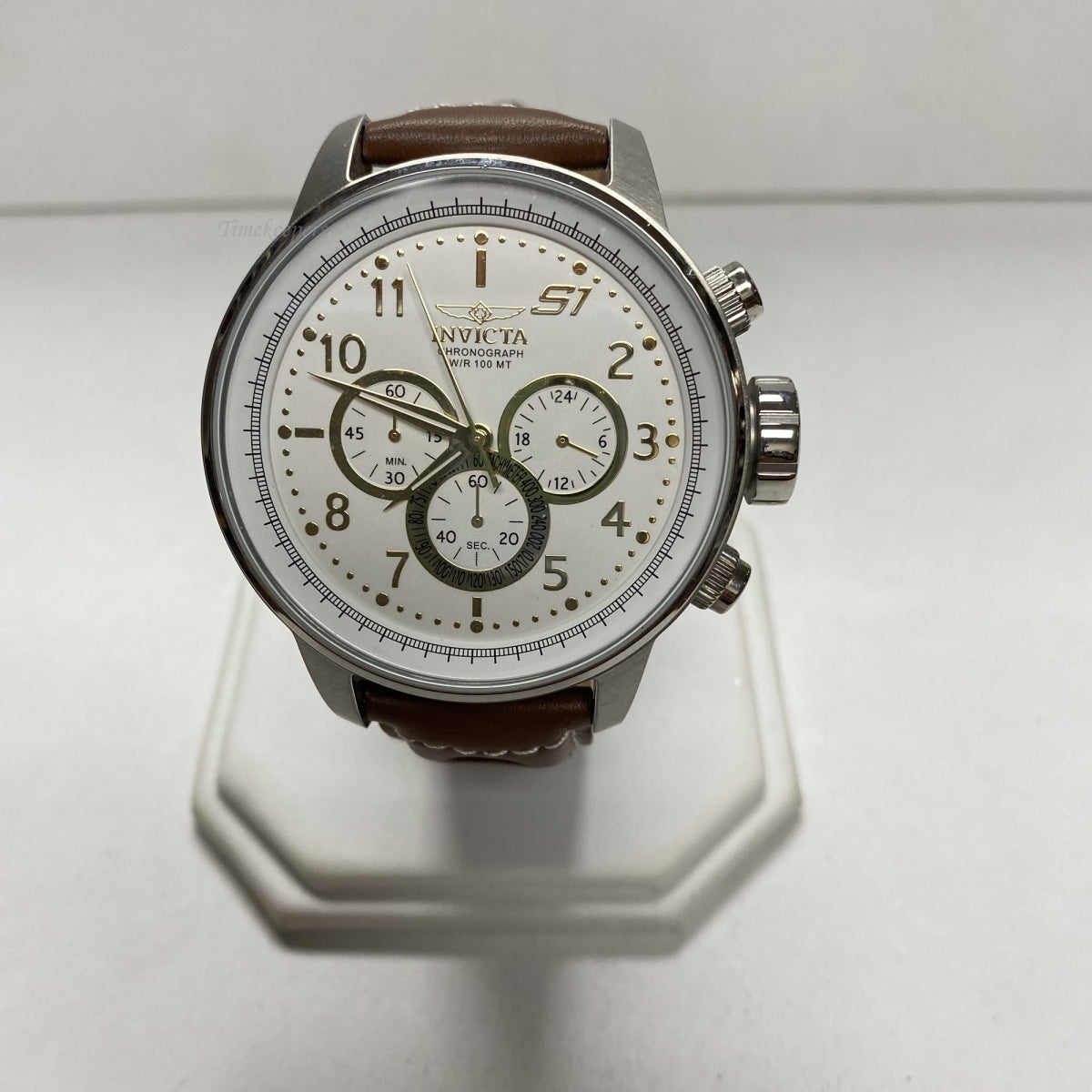 m577 Invicta S1 Rally Chronograph WR 100MT All Stainless Steel