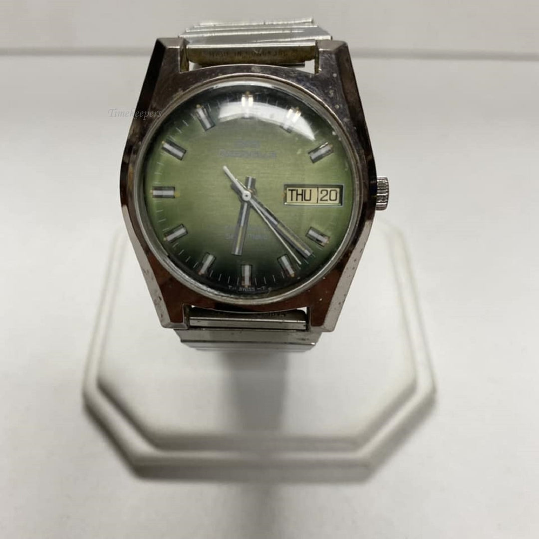 m626 Vintage Caravelle Electronic Set-O-Matic Swiss Men's Wrist Watch