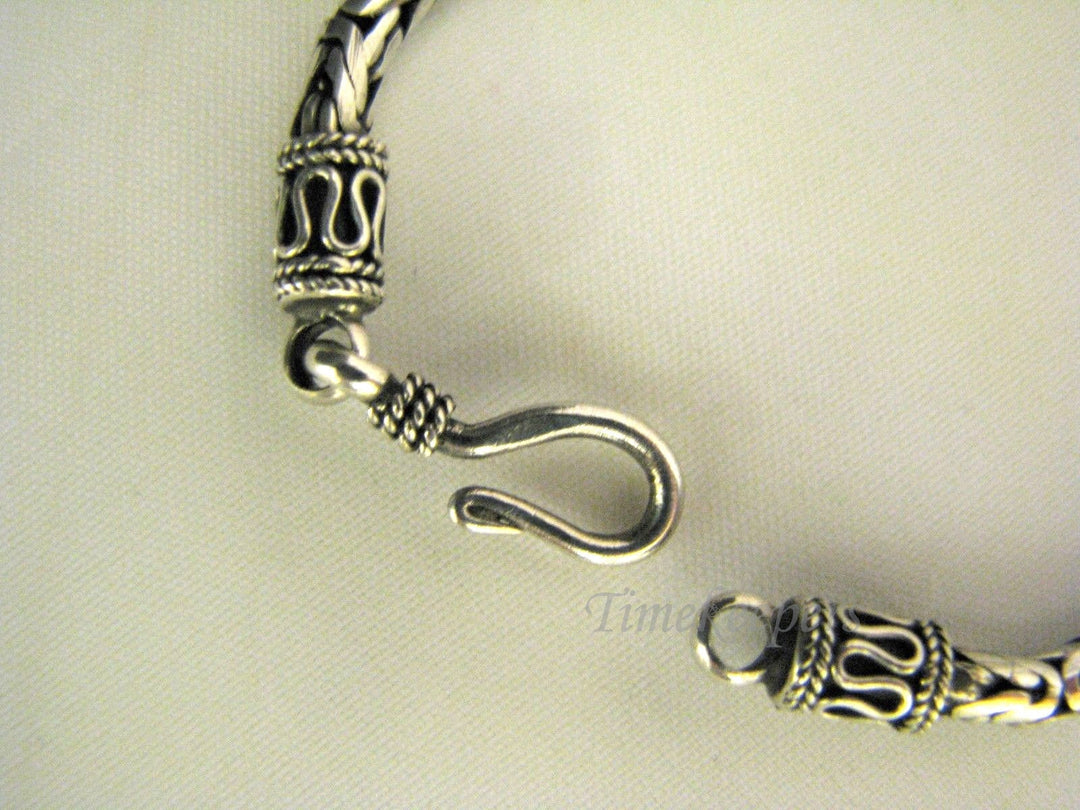 c325 Beautiful &amp; Unique Sterling Silver Bracelet Tube Link