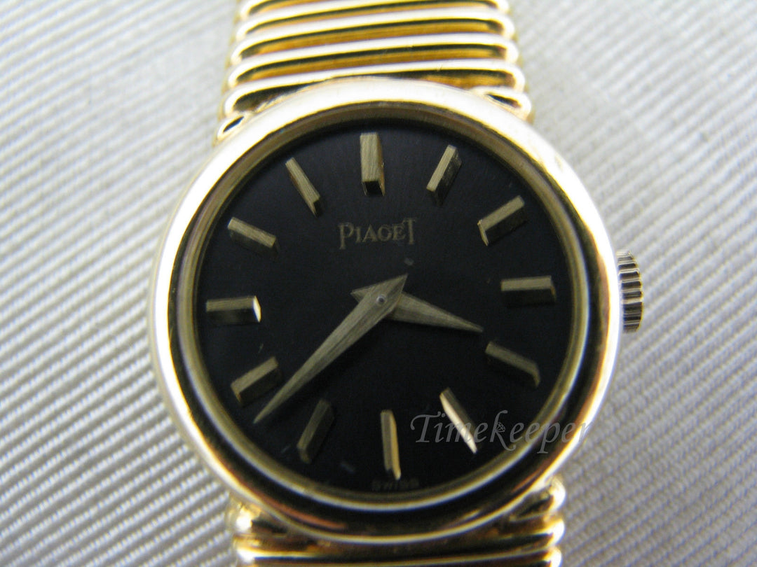 c657 Gorgeous Ladies Piaget 18k Yellow Gold Watch in Original Box
