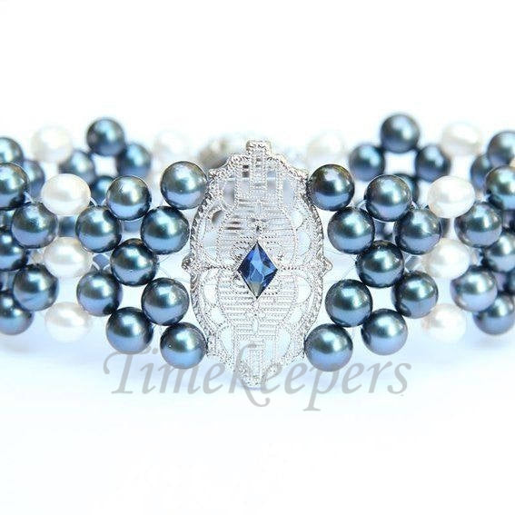 BRACELET Hand made "Something Blue"