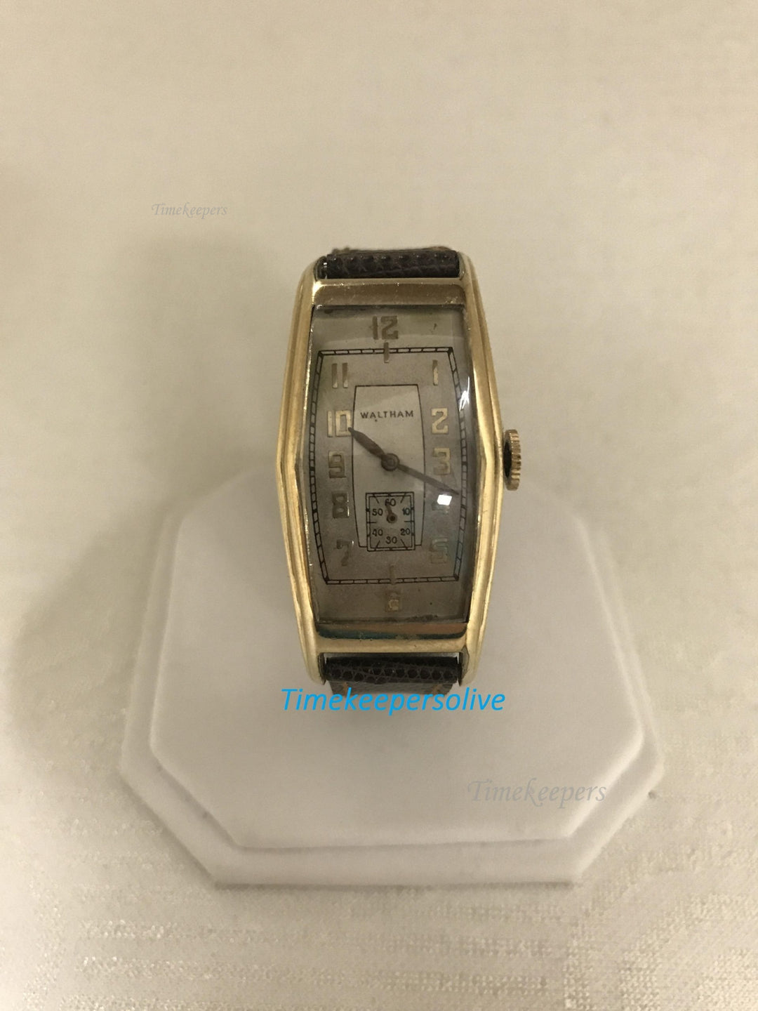 c549 Vintage 1930s Original Collection Waltham 10K Gold Filled Elegant Wrist Watch