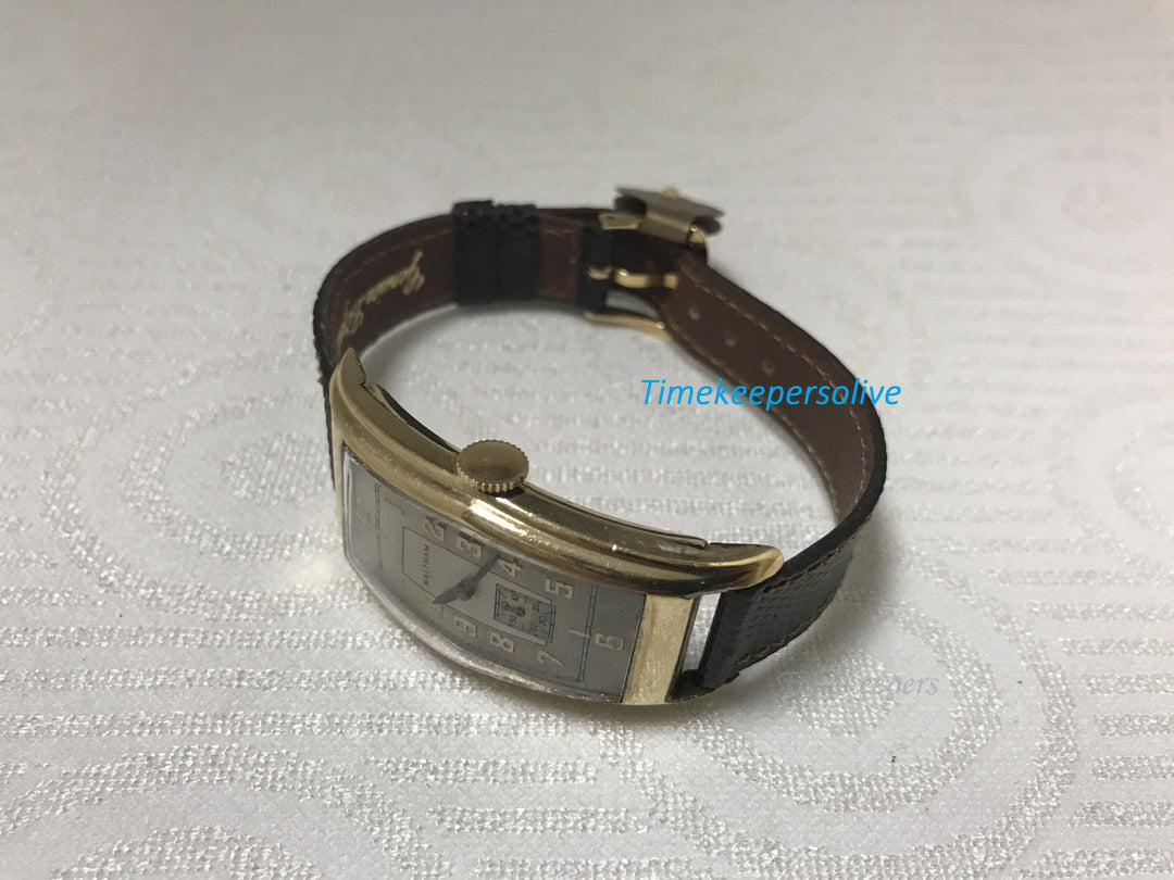 c549 Vintage 1930s Original Collection Waltham 10K Gold Filled Elegant Wrist Watch