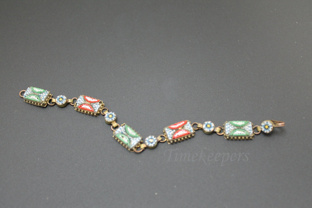 c631 Colorful Vintage Micro Micro Mosaic Bracelet