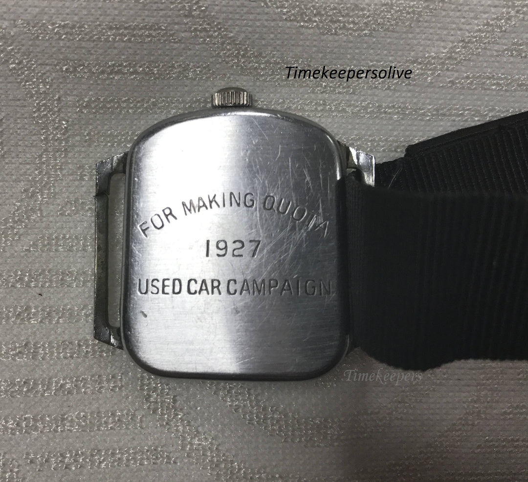 a050 Vintage Rare Collect Original 1927 Chevrolet "Quota Award" Radiator Wrist Watch
