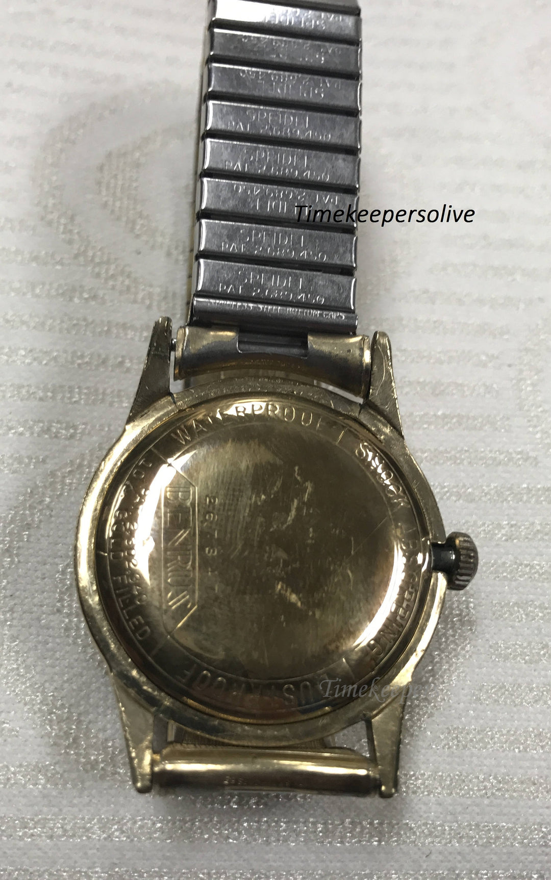a263 Vintage Original Benrus Shock Absorber Mechanical Waterproof 10k GF Watch