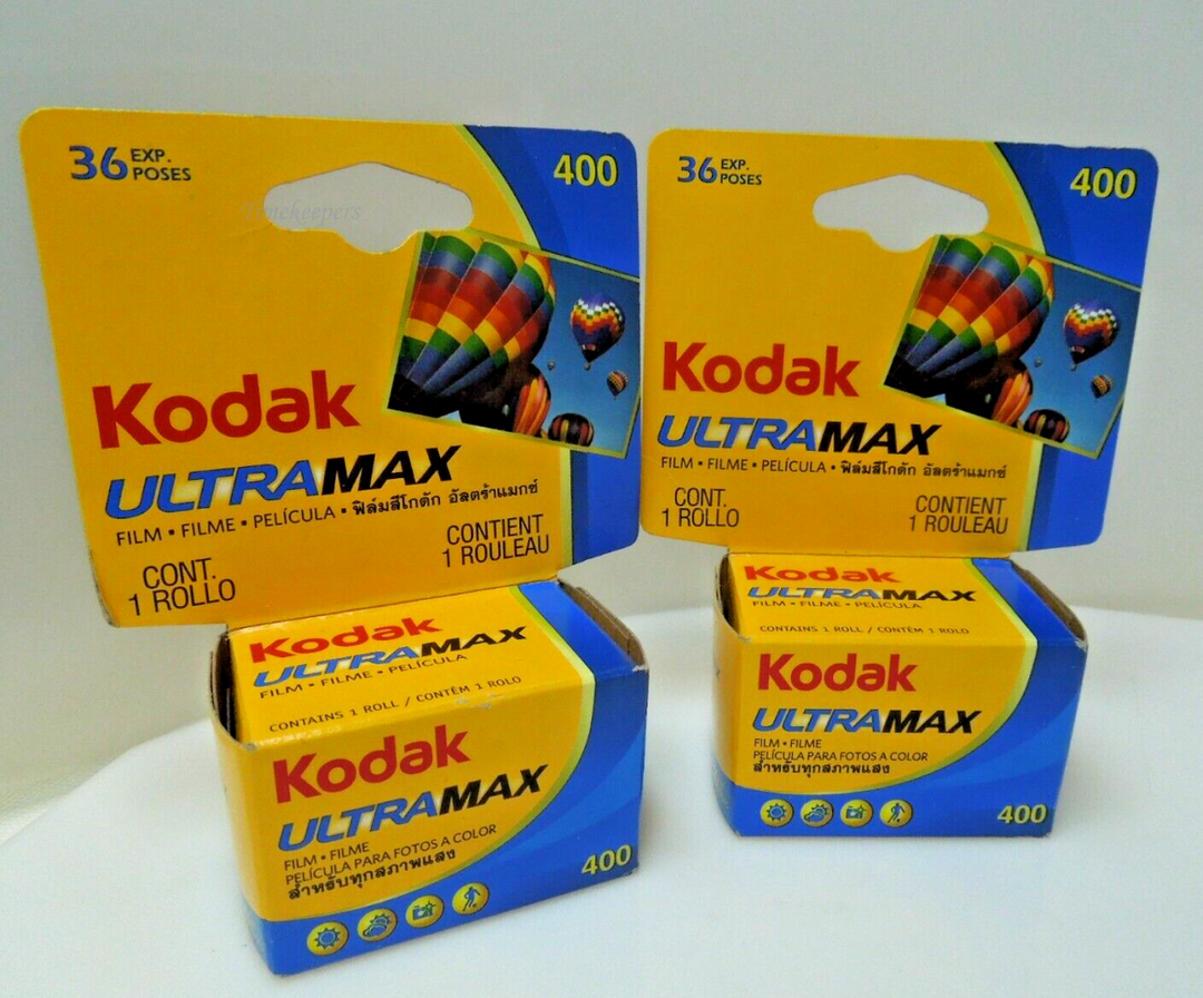 s624 Kodak UltraMax 400 Film 1 Roll 36 Exposures New & Sealed expired 06/2017